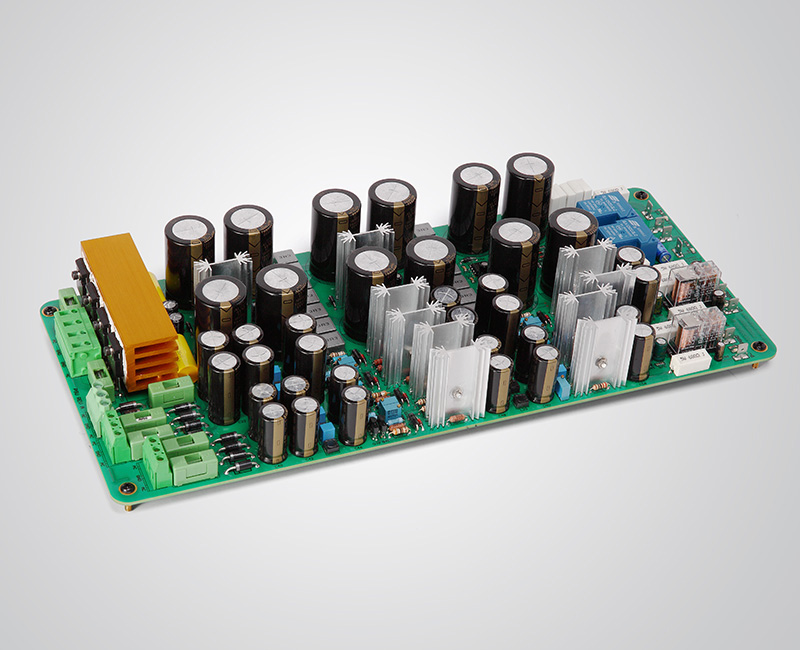 Power supply board for class A audio power amplifier